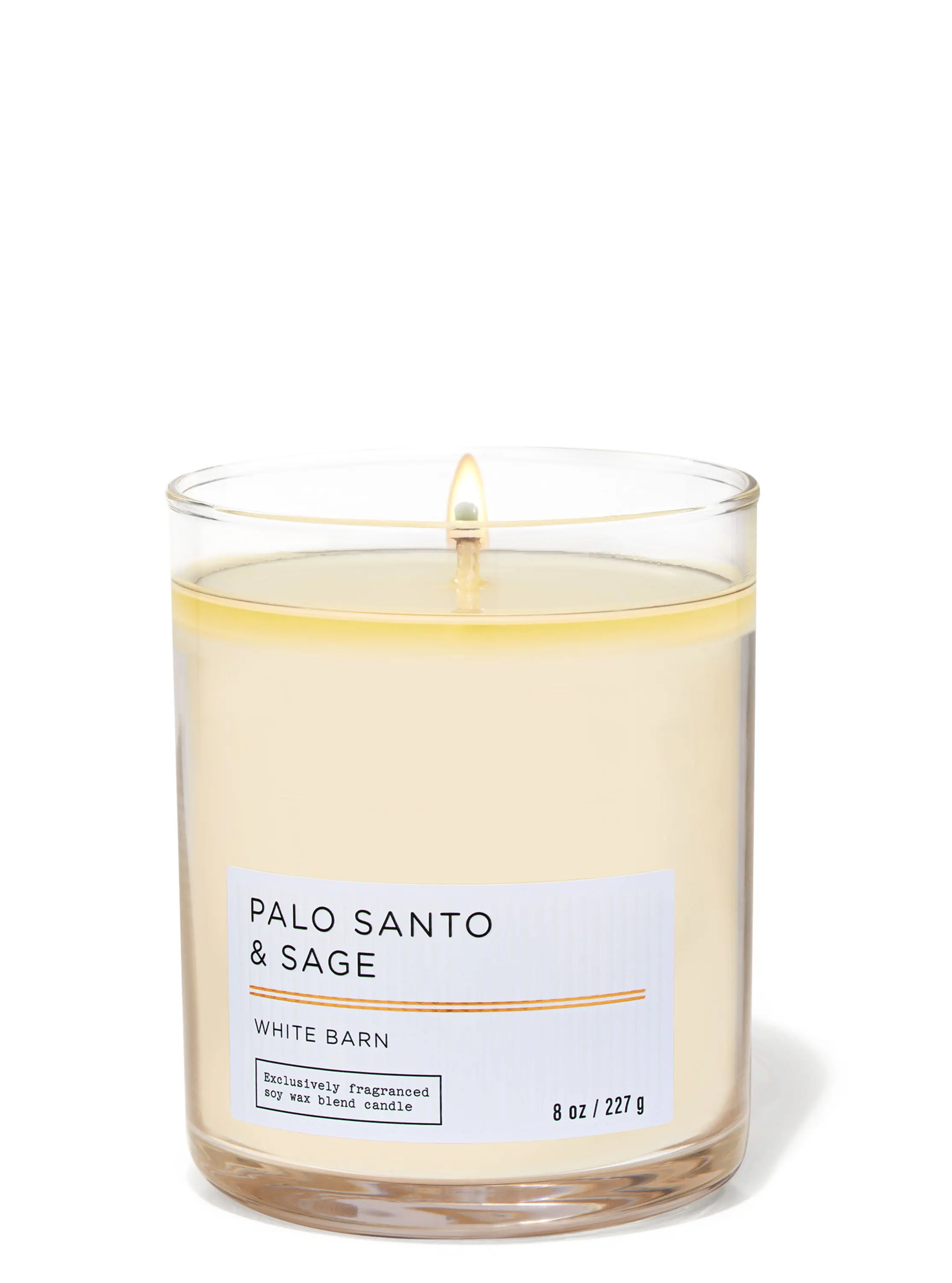 Palo Santo & Sage Single Wick Candle