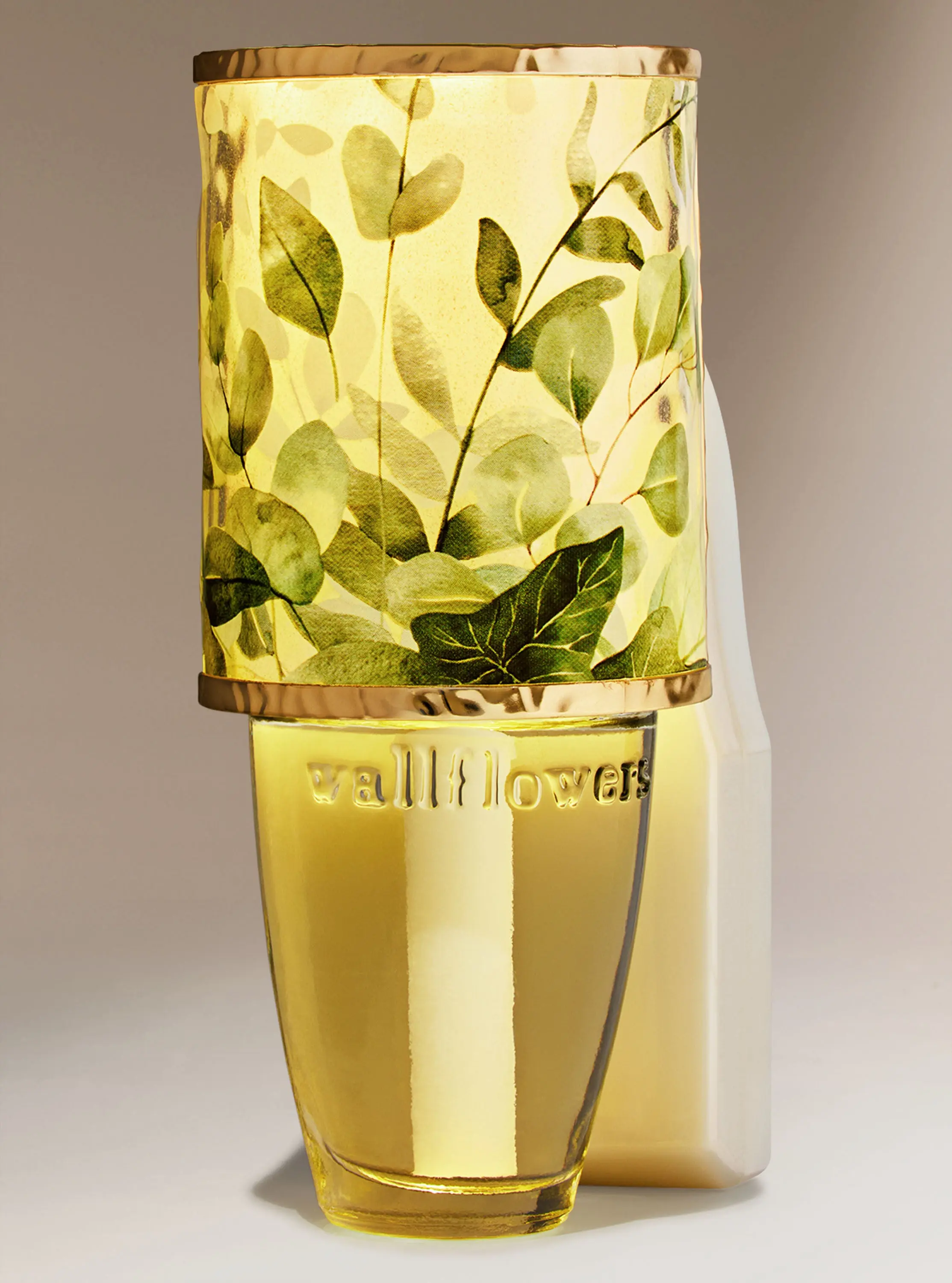 Pressed Greenery Cuff Adjustable Wallflowers Scent Control&trade; Nightlight Fragrance Plug
