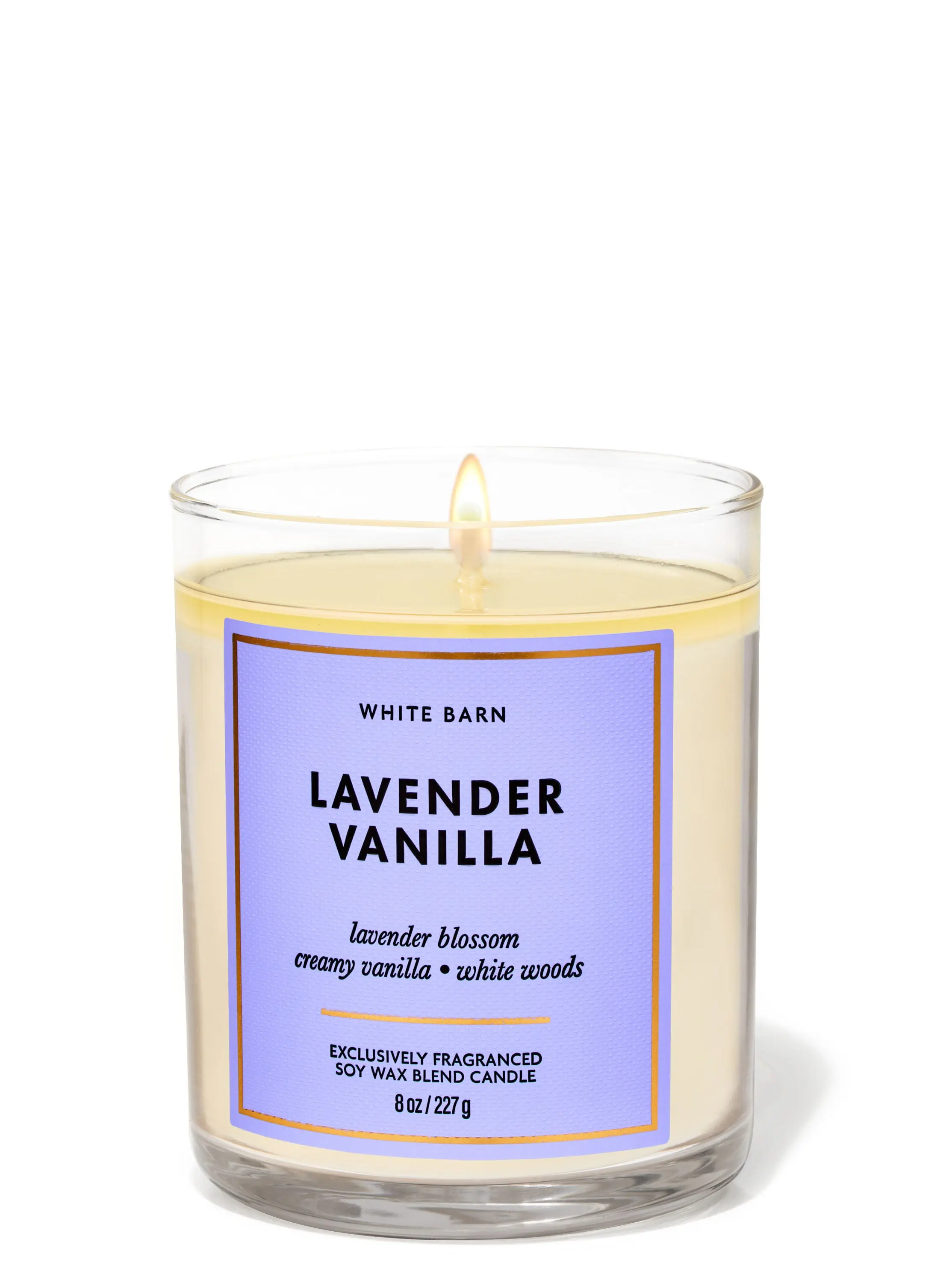 Lavender Vanilla Single Wick Candle