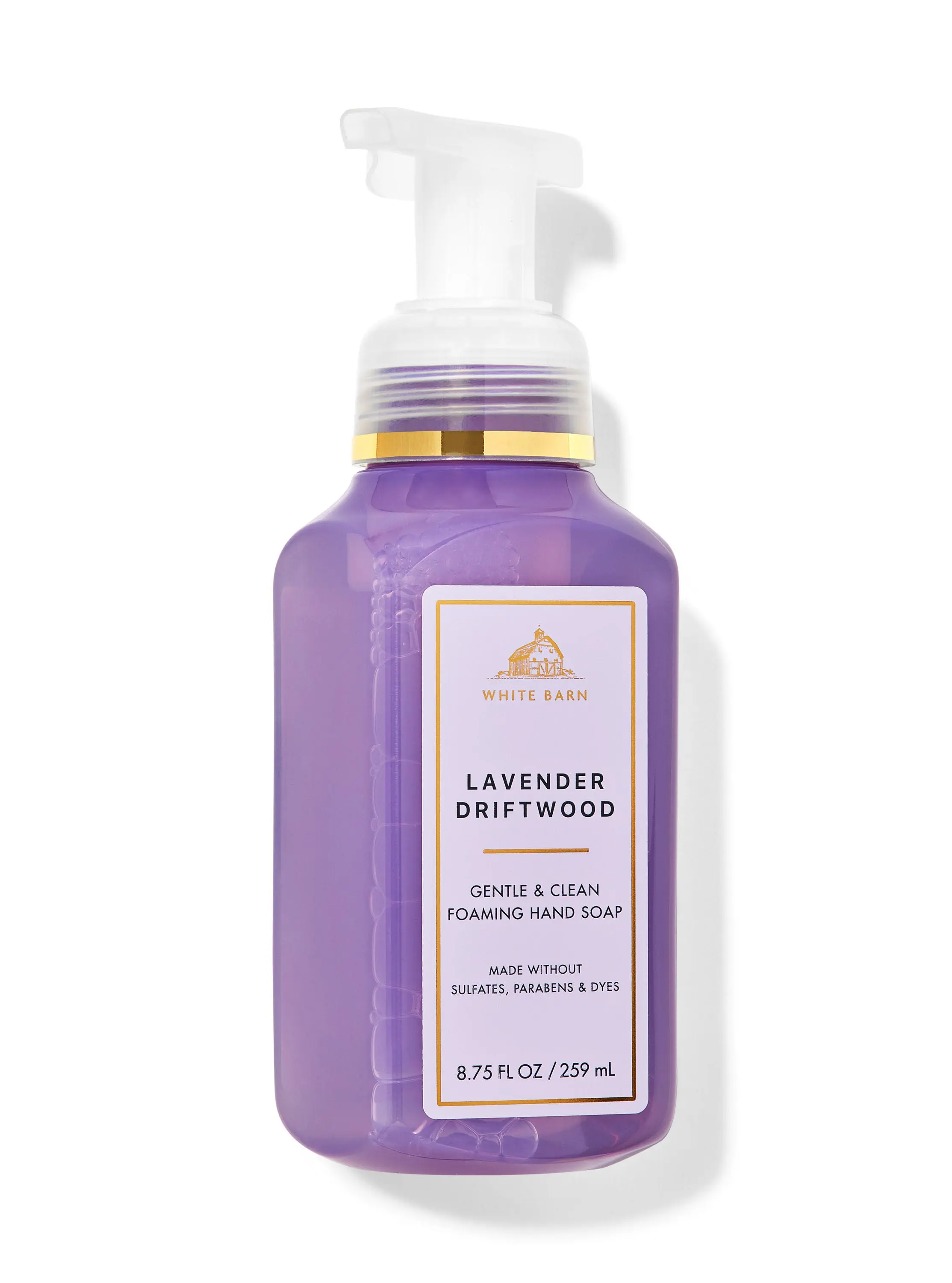 Lavender Driftwood Gentle & Clean Foaming Hand Soap