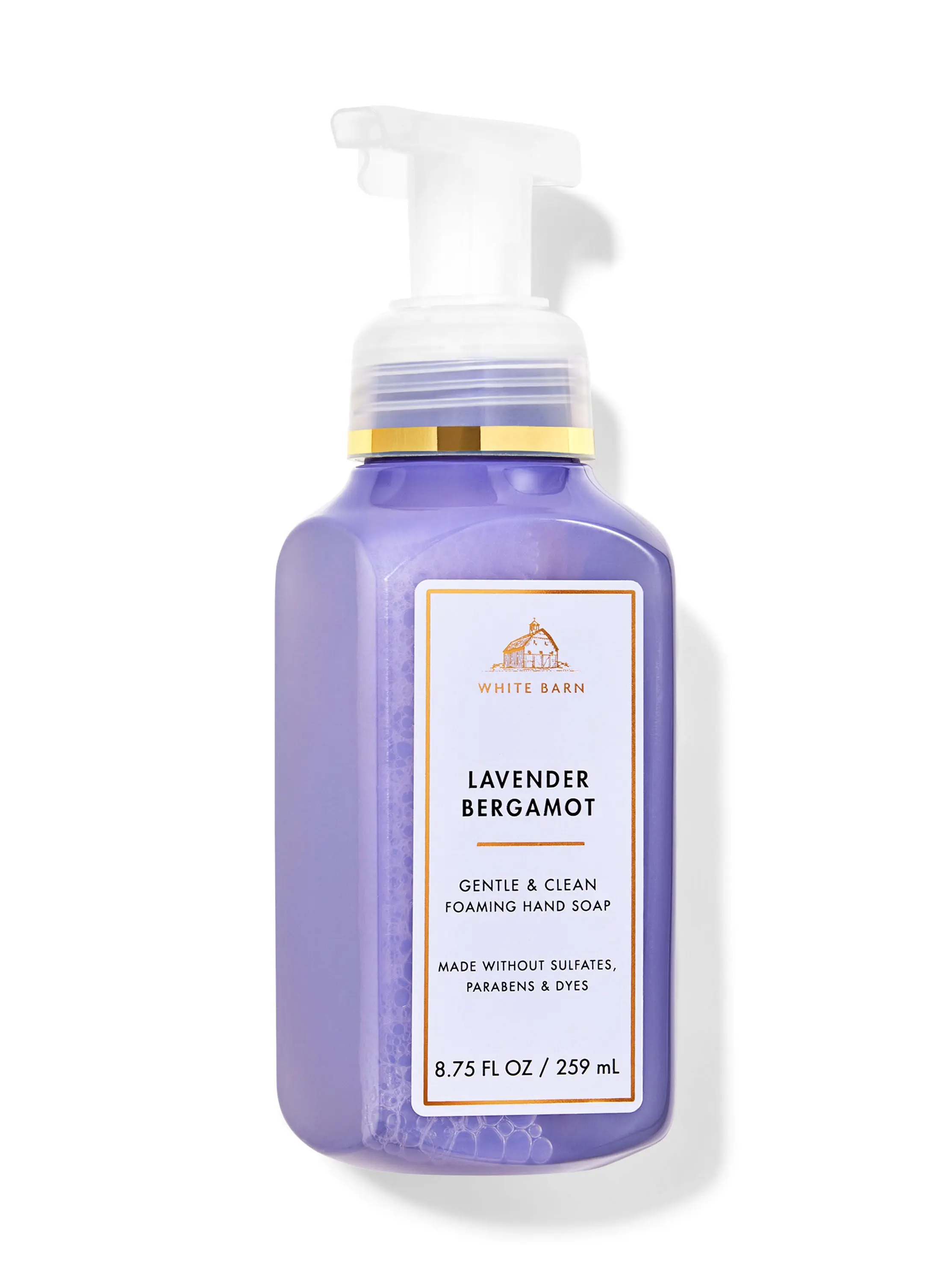 Lavender Bergamot Gentle & Clean Foaming Hand Soap