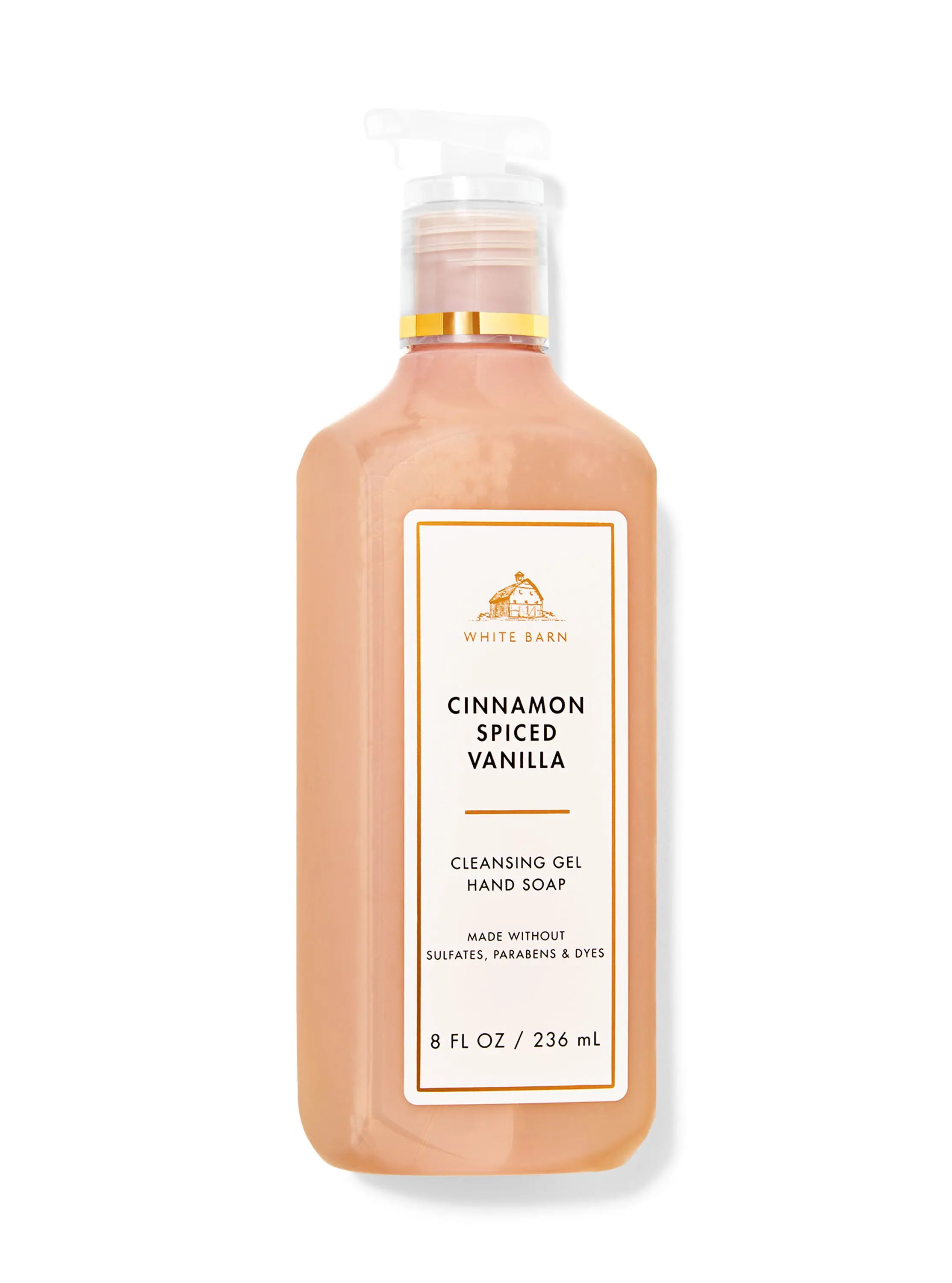 Cinnamon Spiced Vanilla Cleansing Gel Hand Soap