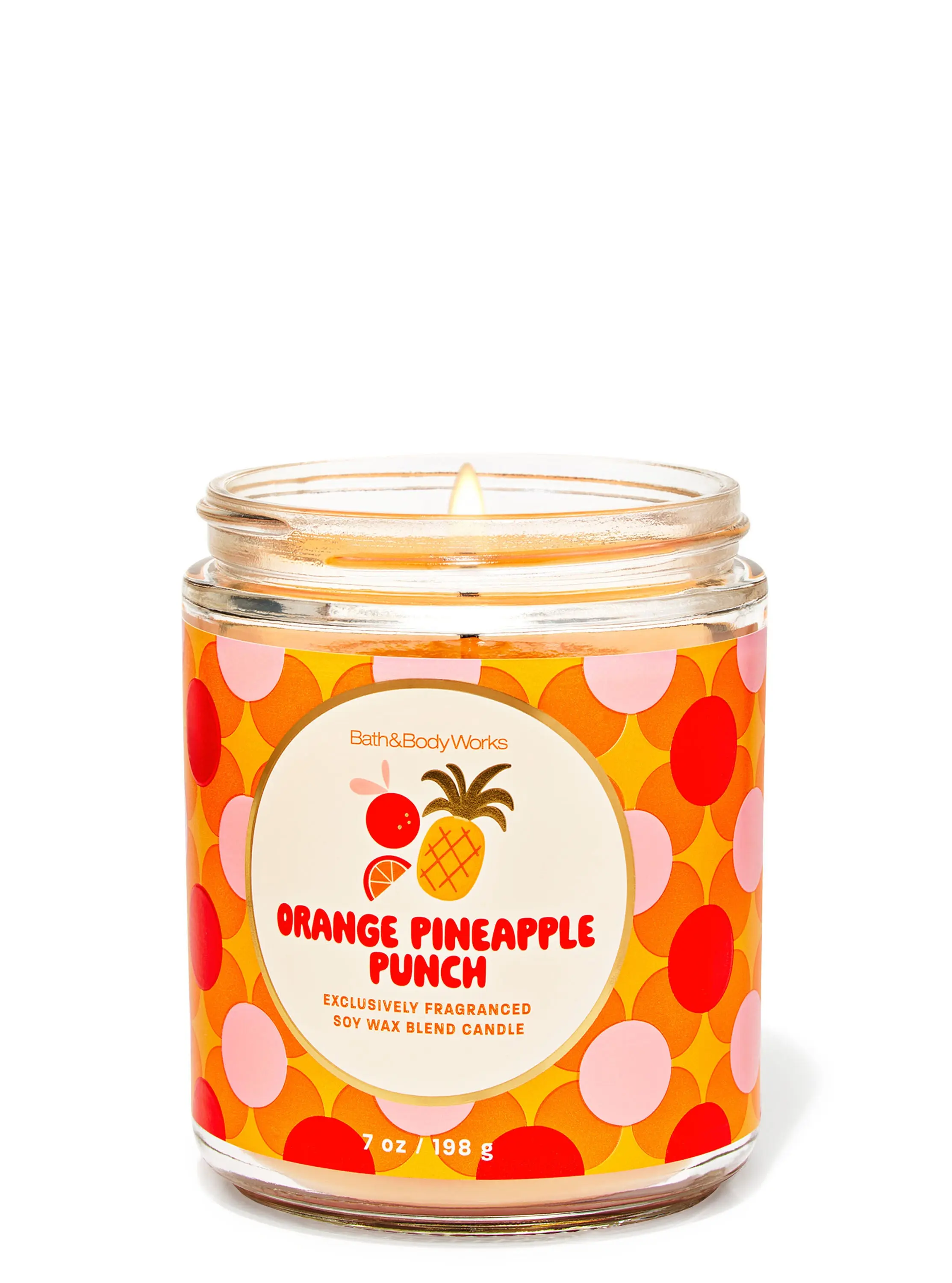 Orange Pineapple Punch Single Wick Candle