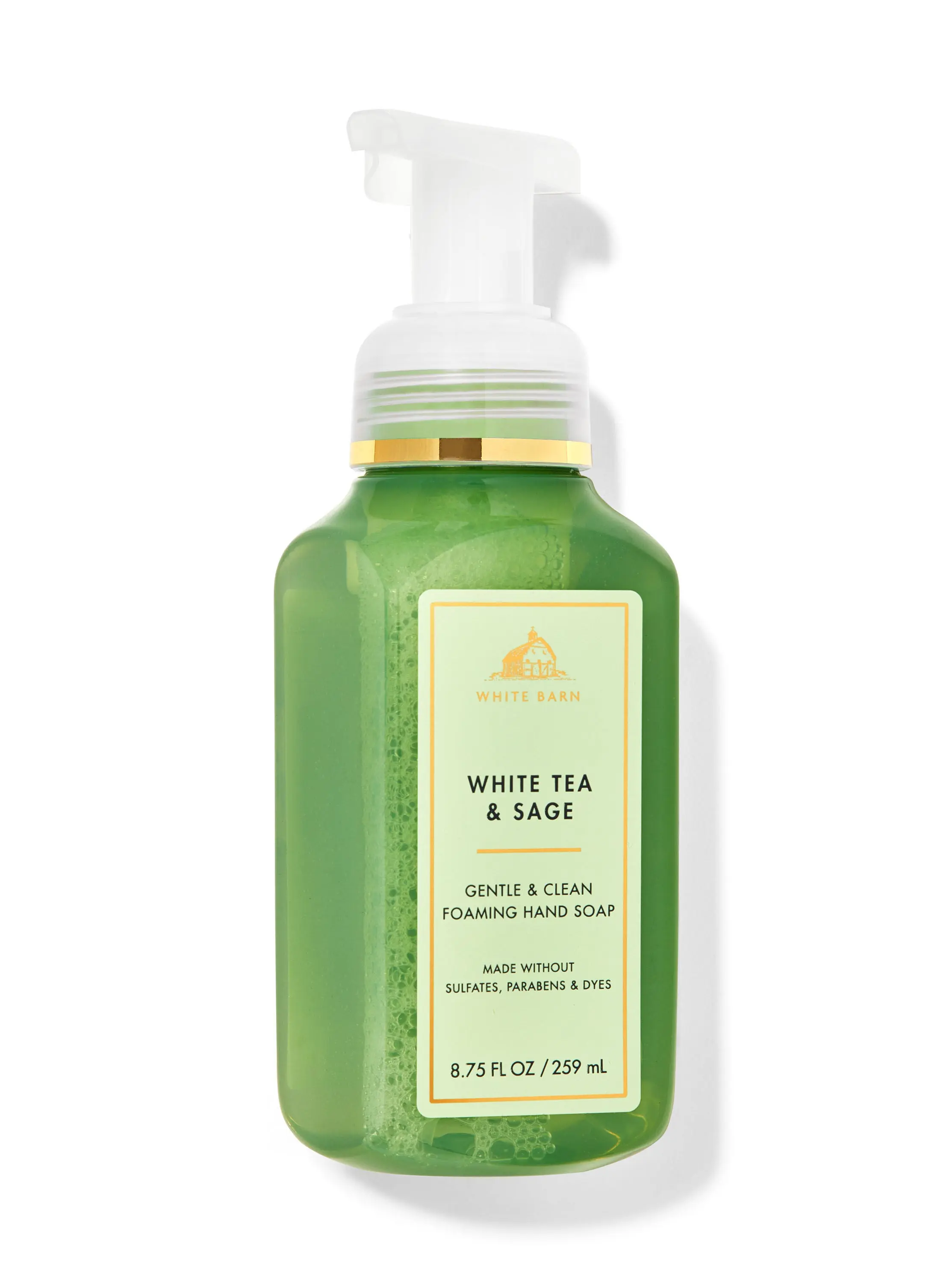 White Tea & Sage Gentle & Clean Foaming Hand Soap