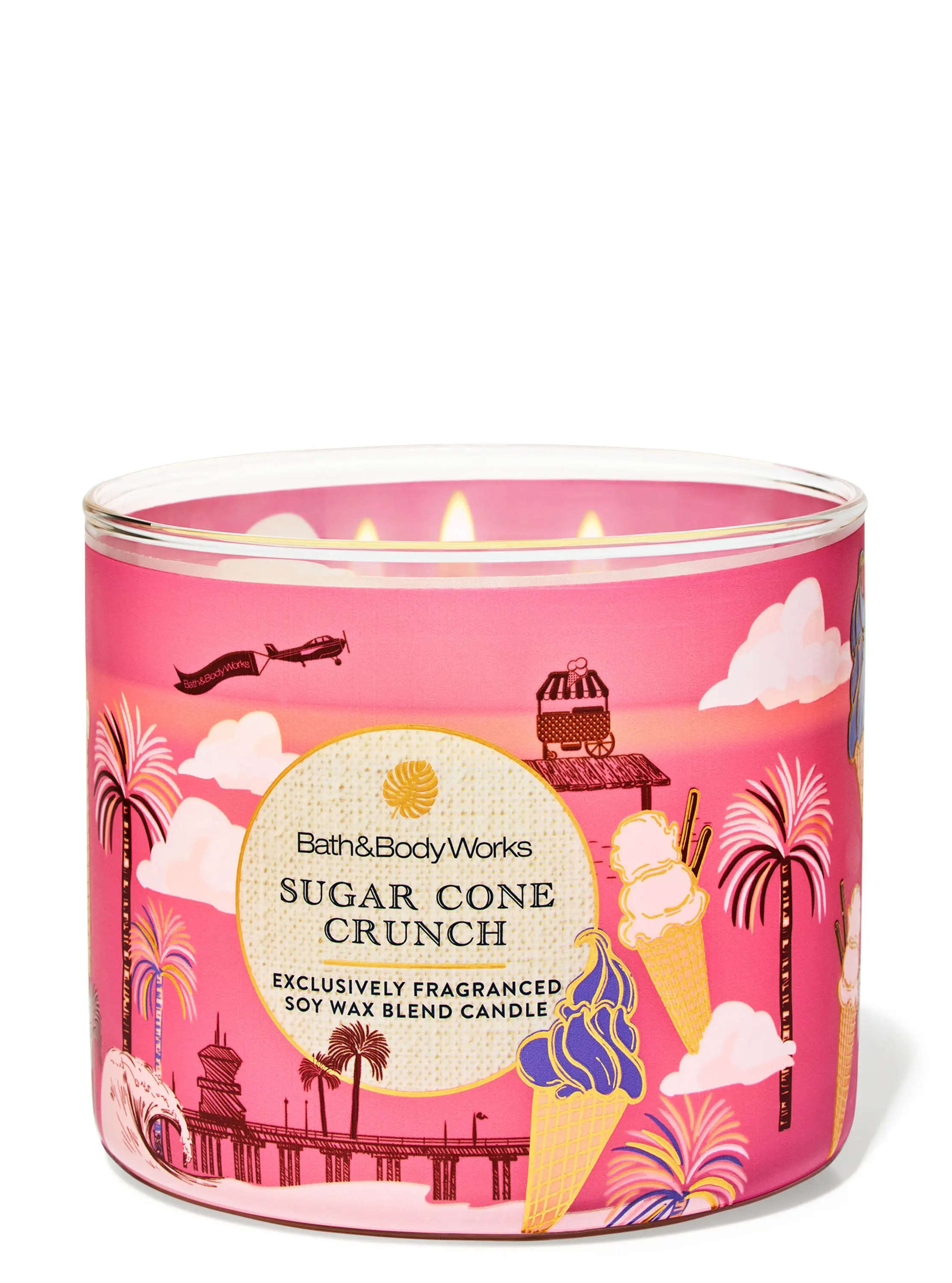 Sugar Cone Crunch 3-Wick Candle