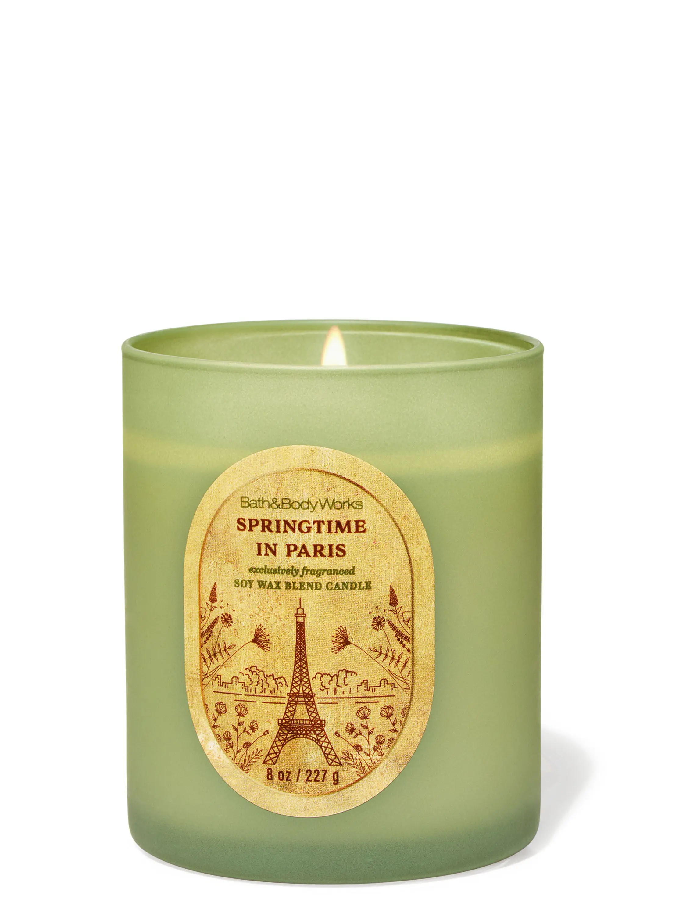Springtime In Paris Single Wick Candle