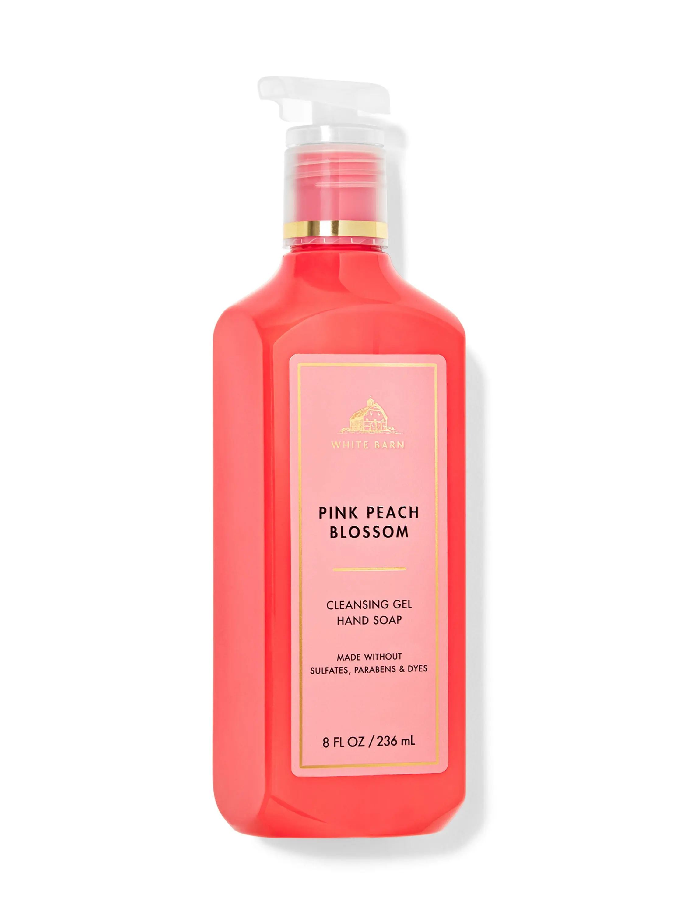 Pink Peach Blossom Cleansing Gel Hand Soap