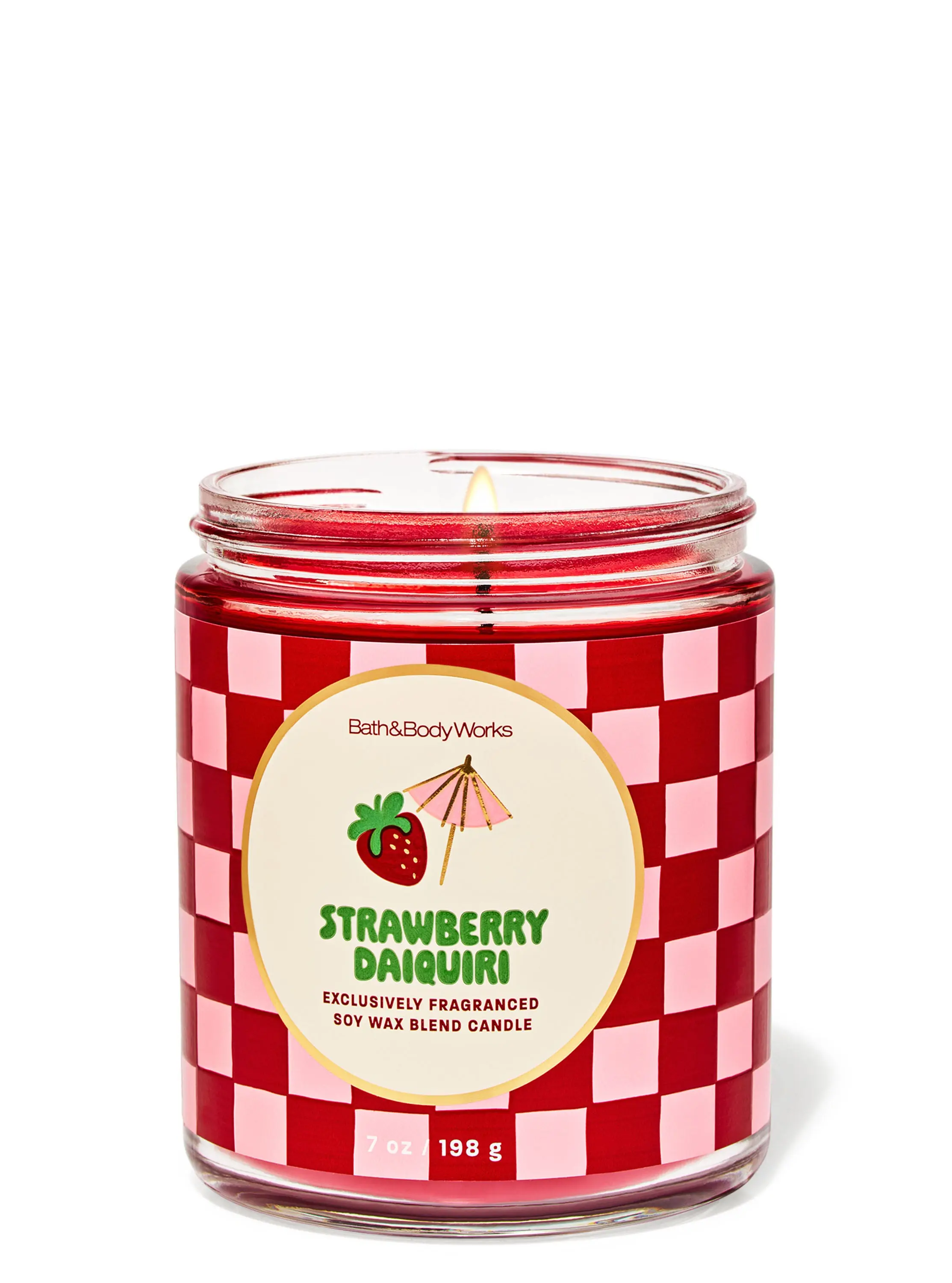 Strawberry Daiquiri Single Wick Candle